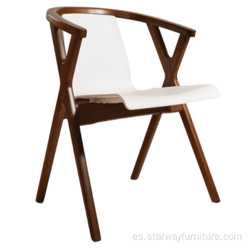 Diseño original de diseño de madera asiento de madera pp asiento